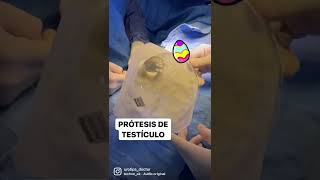 Implante de testículo  Prótesis de testículo  colocación de un nuevo testículo  urotips [upl. by Melise]