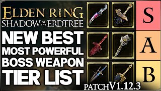 Shadow of the Erdtree  New Best HIGHEST DAMAGE Remembrance Weapon Tier List Build Guide Elden Ring [upl. by Eirojam78]