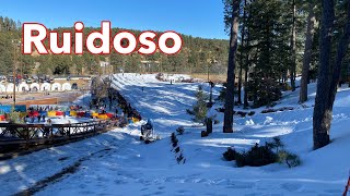 Ruidoso New Mexico Winter Park Snow Tubing [upl. by Howe]