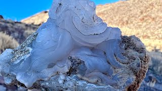 Botryoidal chalcedony overload in Utah [upl. by Hagile]