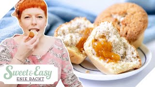 Leipziger Lerchen Traditionsgebäck mit Aprikosenmarmelade  Sweet amp Easy  Enie backt  sixx [upl. by Droffats726]