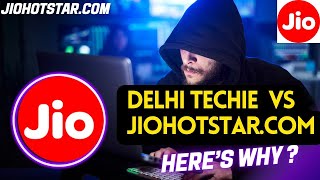 Delhi Techie vs JioHotstarcom  Steps back and Takes Site offline [upl. by Sibell166]