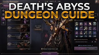 Deaths Abyss Full Dungeon Guide  Throne and Liberty [upl. by Ajim]