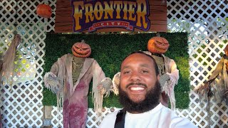 Preview Nights at Frontier City Fright Fest 2024  FULL HOUSE WALK THROUGH [upl. by Annahsor]