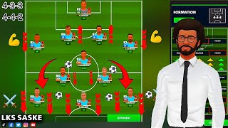 fcm 25 best tactics  FCM25  football club management [upl. by Naji]