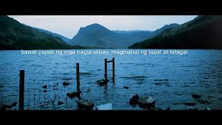 Naglalakbay Lyric Video by Mike Damaso original song [upl. by Pudendas543]