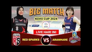 🔴LIVE MEGAWATI RED SPARKS VS ARANMARE YAMAGATA KOVO CUP 2024  LIGA VOLI KOREA SELATAN 2024 [upl. by Nimar233]