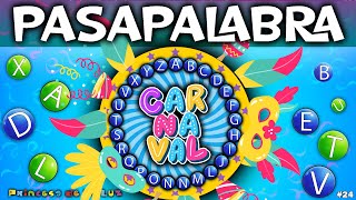 PASAPALABRA 🍩 Pasatiempos Divertidos 🎲 JUEGO De Preguntas De CARNAVAL [upl. by Neehs]