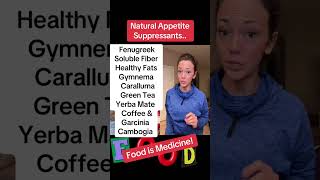 Natural Appetite Suppressants 🌿🪴🌿 naturalremedies weightloss healthyweightloss [upl. by Lekzehcey]