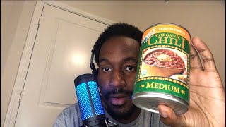 ASMR Whisper  Organic VEGAN Chili Review [upl. by Anaizit]