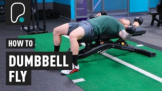 How To Do A Dumbbell Chest Fly [upl. by Cyma]