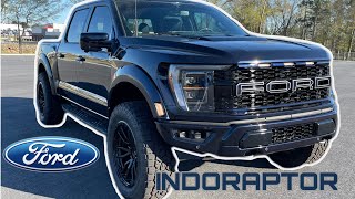 ANTIMATTER BLUE Ford Raptor Gen 3 INDORAPTOR on 37s for Chris Urban [upl. by Odnomyar]