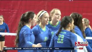 Nebraska State Volleyball Millard North vs PLVS [upl. by Sucramaj]