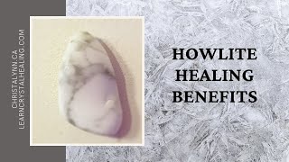 Healing with Howlite Stone [upl. by Ahseinad]