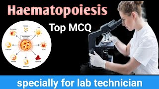 Haematopoiesis top MCQ for lab technician haematopoiesis important MCQ [upl. by Floro944]