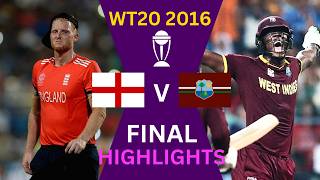 ENG v WI T20 World Cup 2016 Final Full Highlights [upl. by Yentruocal220]