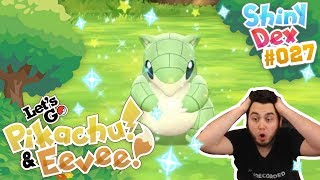 OVER 1000 SANDSHREWS SHINY SANDSHREW REACTION in POKEMON LETS GO PIKACHU AND EEVEE [upl. by Huttan]