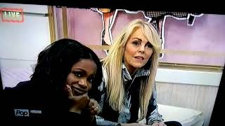 CELEBRITY BIG BROTHERTamar goes OFF ON Katos comment [upl. by Ahsetel]