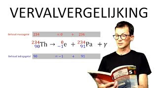 Natuurkunde uitleg VERVALVERGELIJKINGEN [upl. by Nwahshar]