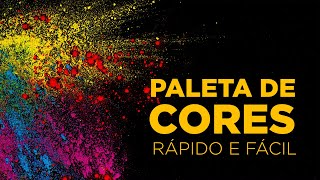 Como criar paletas de cores de forma rápida e fácil [upl. by Gabriela179]