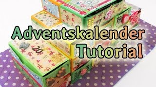 Tutorial 100 DIY Adventskalender [upl. by Einahpit]