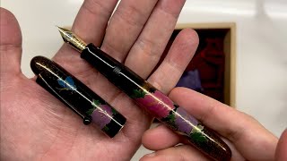 A Few Fair Pens  Namiki Yukari Royale Peony Fountain Pen 並木蒔絵牡丹万年筆 [upl. by Ailsun]