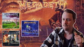 Megadeth Albums Ranked [upl. by Gibun230]