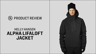 Helly Hansen Men’s Alpha LifaLoft Jacket  GH Review [upl. by Aihsikal]