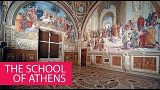 THE SCHOOL OF ATHENS  VATICAN CITY [upl. by Aleusnoc941]