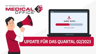 Update für das Quartal 022023 MEDICAL OFFICE Arztsoftware [upl. by Sparke748]