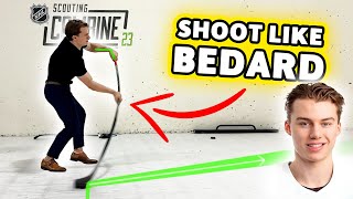 How to shoot like Connor Bedard [upl. by Enelear]