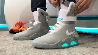 We weartest the selflacing Nike MAG Its awesome [upl. by Eceryt1]