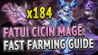 Fatui Cicin Mage All Locations FAST FARMING ROUTE  Genshin Impact 20 [upl. by Ellen537]