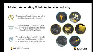 5 Ways BlackLine Solutions Compliment SAP [upl. by Eittocs573]