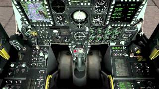 DCS A10C Startup and Flying [upl. by Krid]