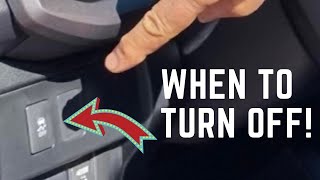 Traction Control Off Button Mechanic explains what it does and when to turn traction control off [upl. by Labotsirc]