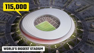 World’s Biggest Football Stadium  Grand stade de Casablanca [upl. by Ierdna992]