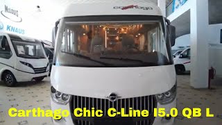 Carthago Chic C Line I 50 QB L com 778 mt de Luxo [upl. by Hewie]