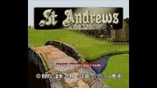 INTRO ★ St Andrews Eikou to Rekishi no Old Course 【SFC】 セント・アンドリュース 〜栄光と歴史のオールドコース〜 SUPER FAMICOM [upl. by Meehyr195]