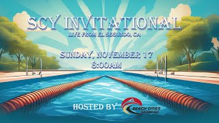 Beach Cities Swimming Introduces  SCY Invitational November 17 2024  800am [upl. by Riabuz]