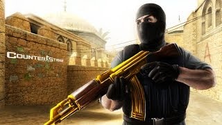 Counter Strike 16 Golden Weapons Skins [upl. by Johansen]