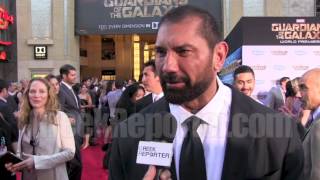 Dave Batista on Being Greek and quotGuardians of the Galaxyquot [upl. by Alol]