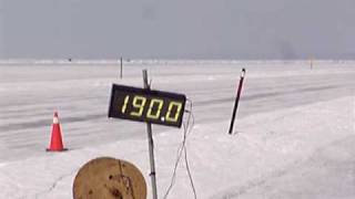 Worlds Fastest Single Engine Snowmobile 190mph Pt 2 [upl. by Woolson]