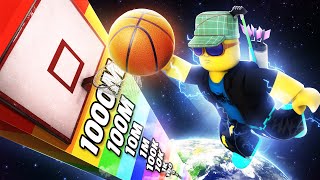 CHAPATI COMPLETED WORLDS LONGEST DUNK IN ROBLOX [upl. by Armitage]