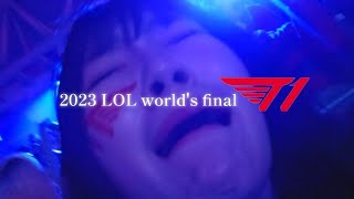 🏆sub23lol worlds final T1 vs WBG직관  티원우승  티원팬  롤드컵직관  고척돔 [upl. by Lasser]