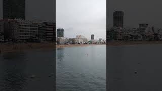 Playa de las canteras las palmas de GC [upl. by Yenruoj]