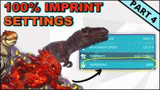 Imprinting amp Breeding Settings Ark Survival Evolved You Need for XXL amp Special Dinos  PART 4 [upl. by Kramer]