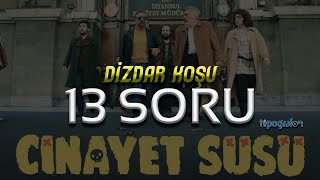 Cinayet Süsü  Dizdar KOŞU  13 Soru  Kinetik Tipografi ᴴᴰ [upl. by Pessa953]