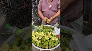 Spondias Cutting amazing Skill streetfood Spondias shorts [upl. by Ennovaj671]