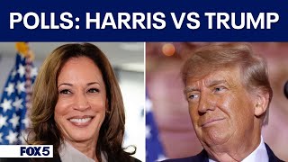 Ipsos polling shows Harris growing support vs Biden but Trump holds on [upl. by Studnia]